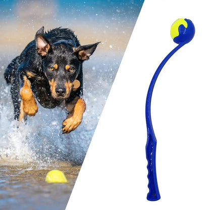 Ergonomic Dog Tennis Ball Thrower