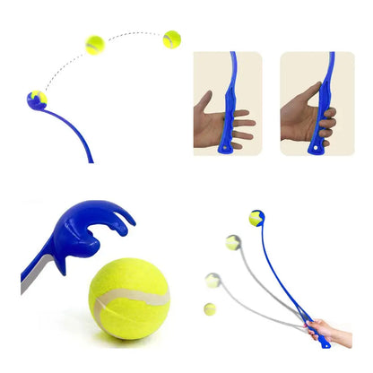 Ergonomic Dog Tennis Ball Thrower